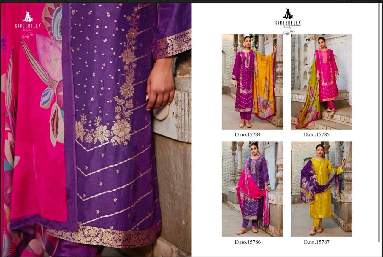 Shehnai by Ibiza 15784 To 15787 Series Designer Festive Suits Beautiful Fancy Stylish Colorful Party Wear & Occasional Wear Digital print Dresses At Wholesale Price